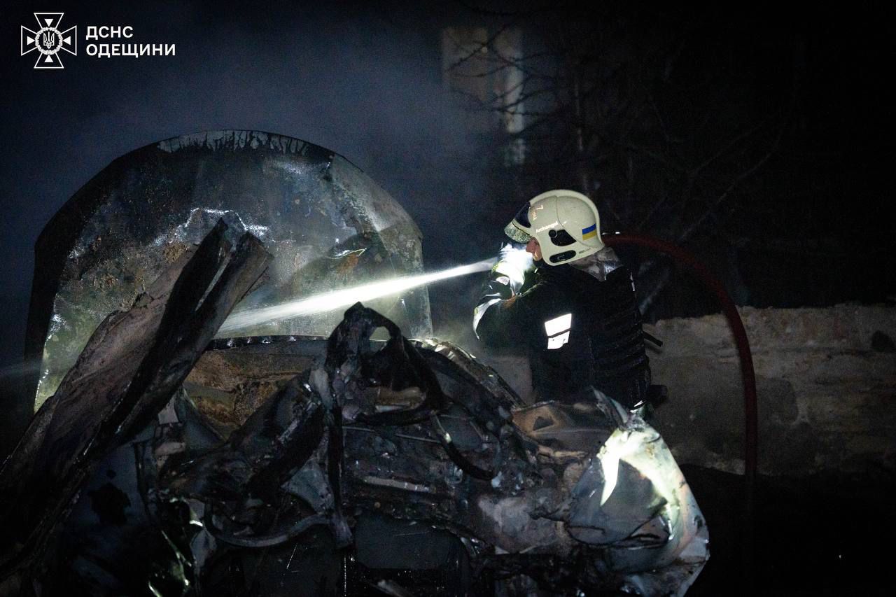 Нічна атака на Одесу